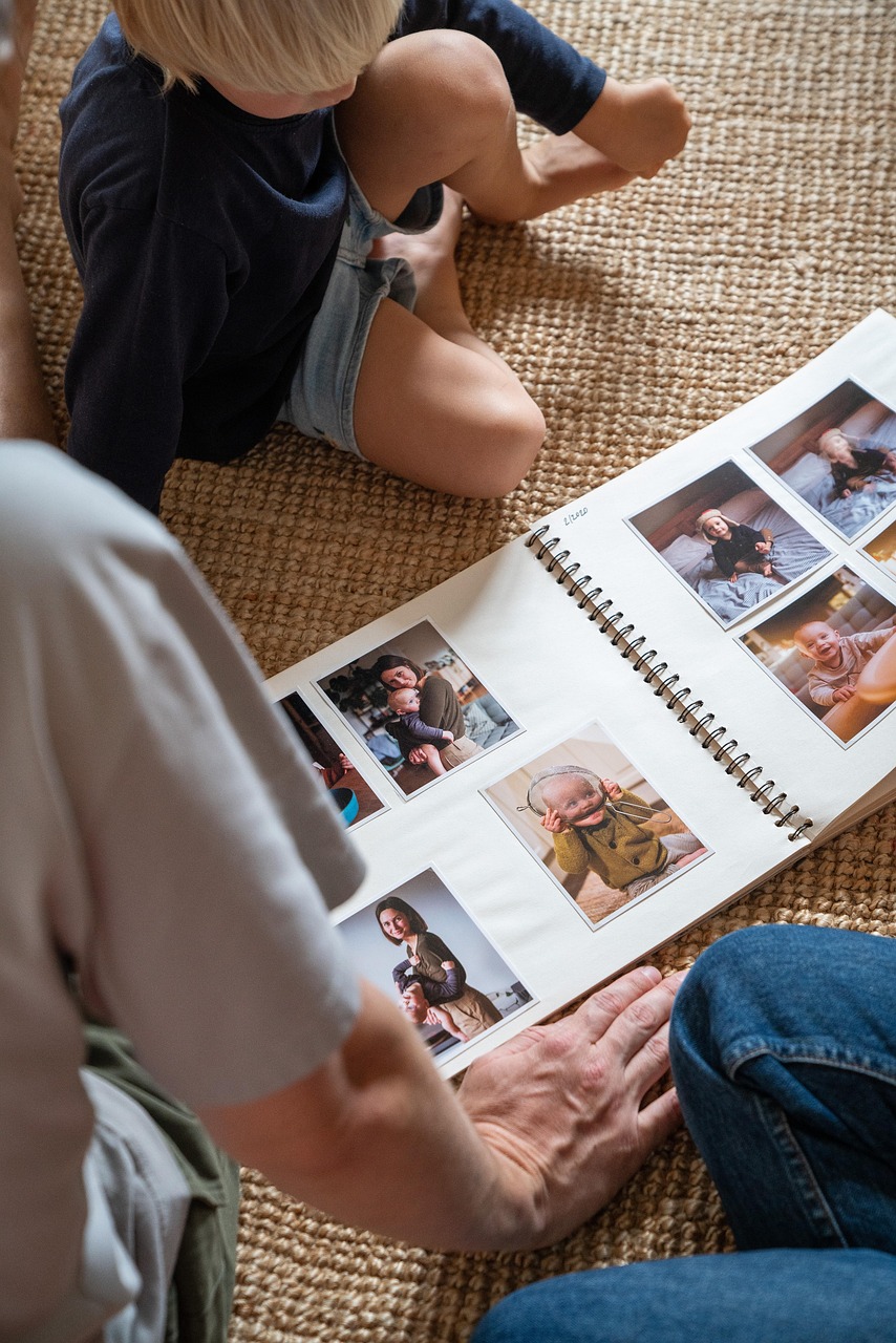 印刷した子供の思い出を素敵に残す写真アルバムの作り方は？