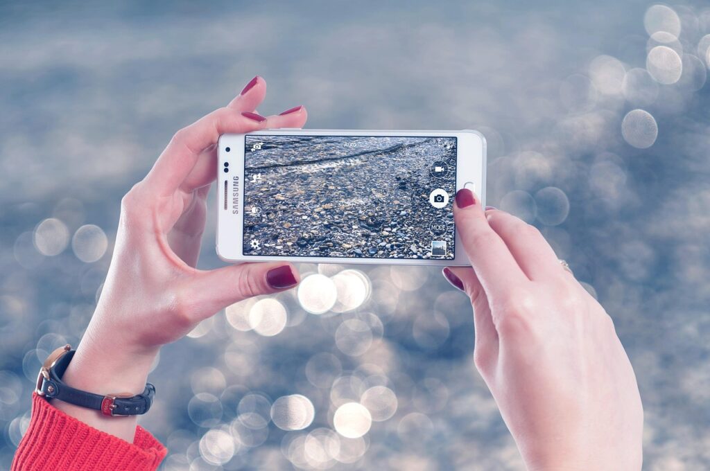 スマホで子ども写真にボケ味を出す方法は？